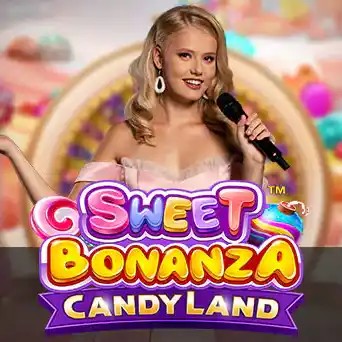 Sweet Bonanza CandyLand casino game by Pragmatic Play – featured logo at GoldSpin Casino