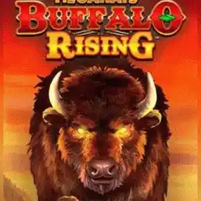 Buffalo Rising Megaways All Action online game logo by Blueprint Gaming on goldspinitaly.com