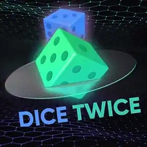 Dice Twice slot visual from Turbo Games available on goldspinitaly.com