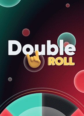 Double Roll online game logo by Turbo Games on goldspinitaly.com