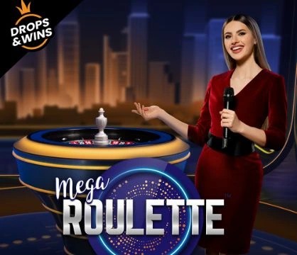 Mega Roulette slot icon by Pragmatic Play, available at GoldSpin Casino