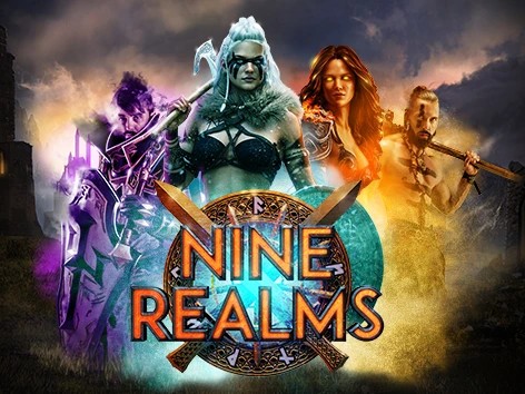 Enjoy Nine Realms by Red Tiger Gaming – logo hosted on goldspinitaly.com