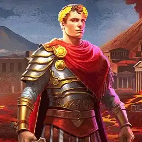 Pompeii Megareels Megaways logo by Pragmatic Play at GoldSpin Casino