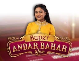 Super Andar Bahar logo by Evolution at GoldSpin Casino