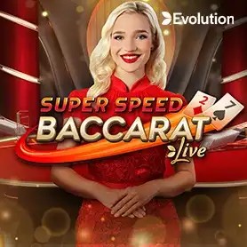 Play the Super Speed Baccarat slot by Evolution on GoldSpin Casino