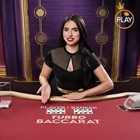 Turbo Baccarat online game logo by Pragmatic Play on goldspinitaly.com